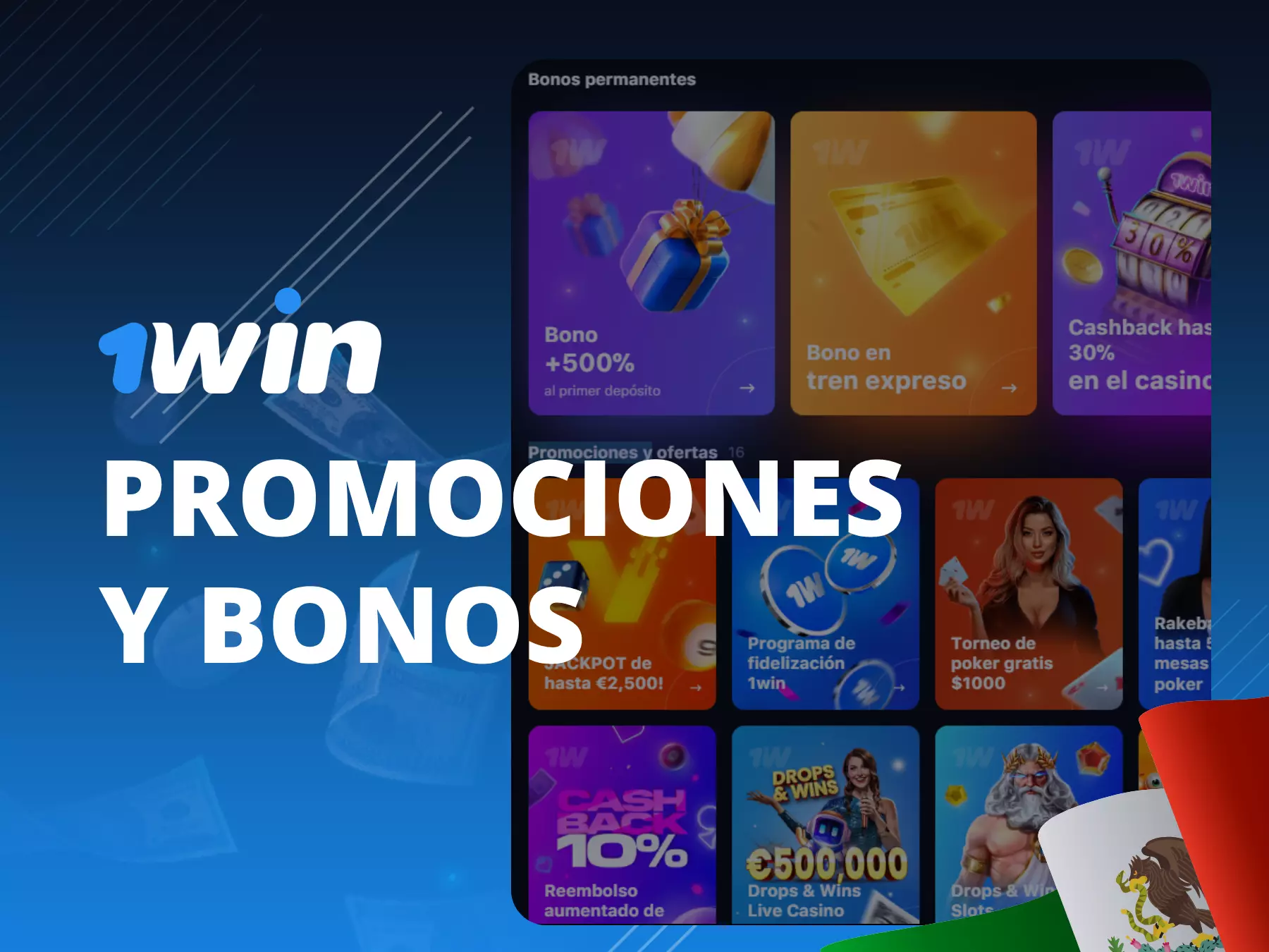 1Win bahis ve casino bonusları ve promosyonları